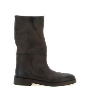 Marsell Brown Calfskin Over The Women's Knee